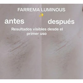 Exfoliante Aclarador Farrema Luminous Café Coco Arroz 300g