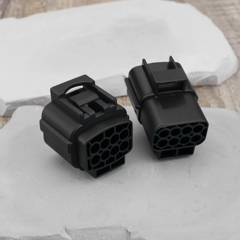 SING F LTD 2 Sets of 8 Pin Waterproof Electrical