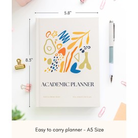 Lamare Academic Planner 2025-2026 – Undated Weekly College Student Planner 2025-2026 For Homeschool, High School, College & Nursing Students