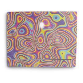 MightySkins Glossy Glitter Skin Compatible with Alienware X14 (2022) Full Wrap Kit - Gobstopper | Protective, Durable High-Gloss Glitter Finish | Easy to Apply & Change Styles | Made in The USA