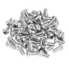 55 Pieces M5 x 10mm Machine Screws, Thread Pitch 0.8mm,