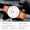 Men's Watch, Flat, Analogue, Quartz, Date Display, Classic Fashion, Waterproof