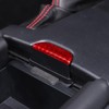 HAGEZA Red Real Carbon Fiber Car Interior Armrest Box Switch