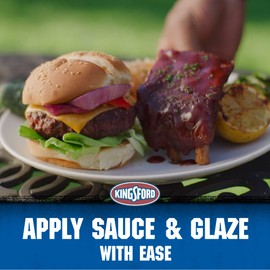 Kingsford Grill Tools Stainless Steel BBQ Fork | Classic Grill Pronged Fork| Stainless Steel Grilling Tools Fork| Kingsford Grill Fork for BBQ Grilling (BB20490)