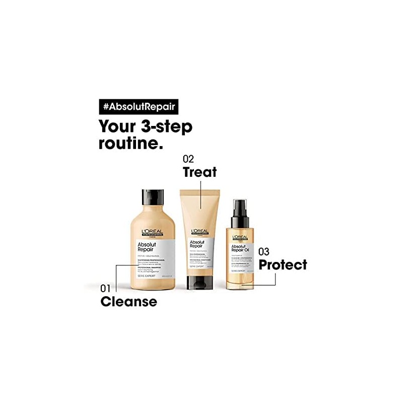 L'Oreal Professionnel Serie Expert DUO Absolut Repair Shampoo 300ml and