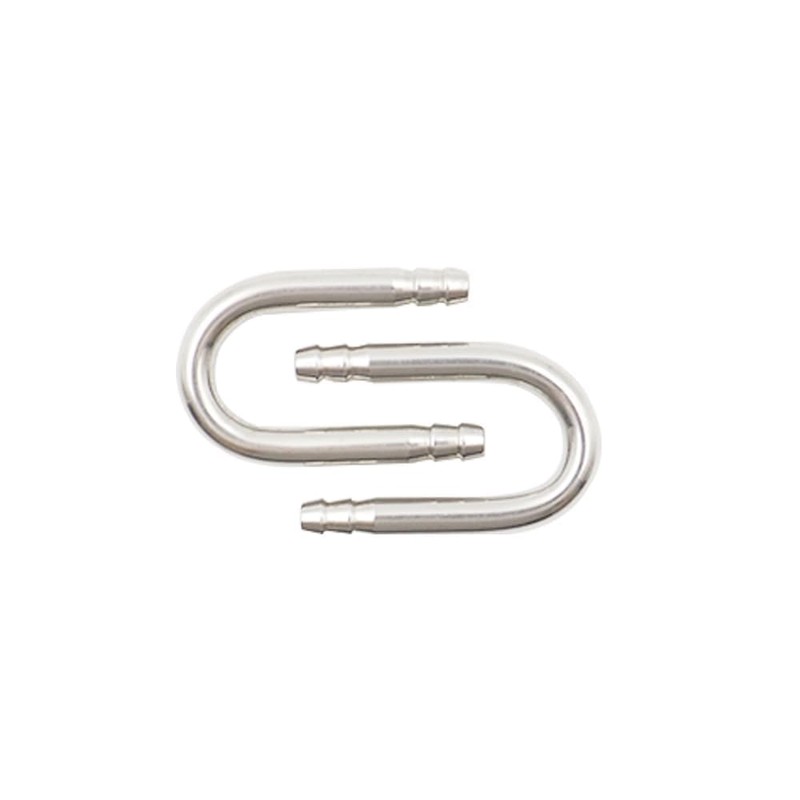 Alnicov Aquarium CO2 Stainless Steel U-Shaped Pipe, Aquarium Pump Pipe
