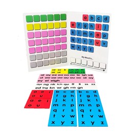 Foam Phonics Magnetic Phonetics Back to Basics Magnet Set with Printed Board