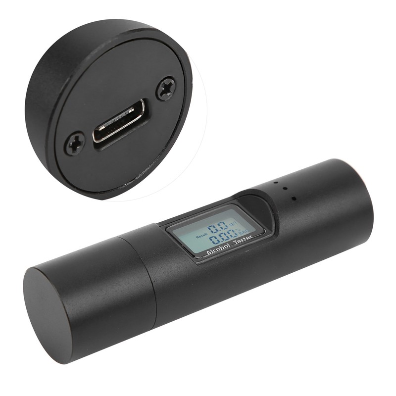 Alcohol Tester High Sensitivity Digital Breathalyzer Liquid Crystal Display USB