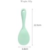 4 PCS One-piece Silicone Rice Spoon Non-stick Meal Scoop Household