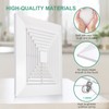 HSSHSYA 13 * 13IN Bathroom Exhaust Fan Cover with Springs
