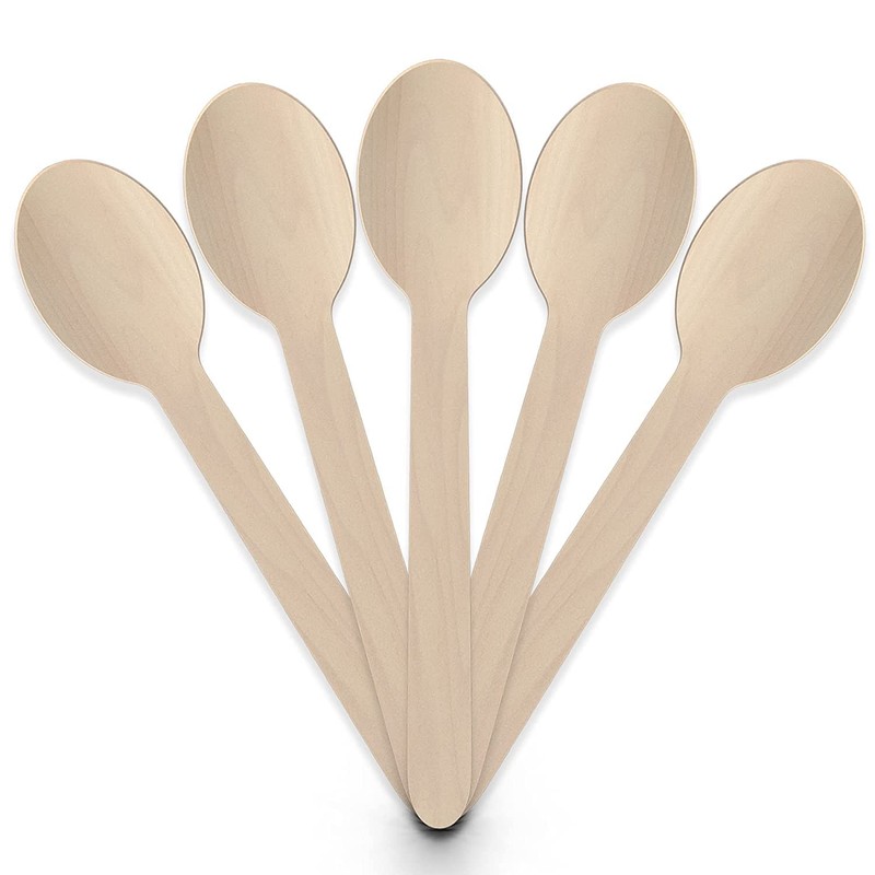 nalAmudhu Disposable Wooden Spoon | Eco Friendly, Biodegradable, Compostable, Eco-Friendly
