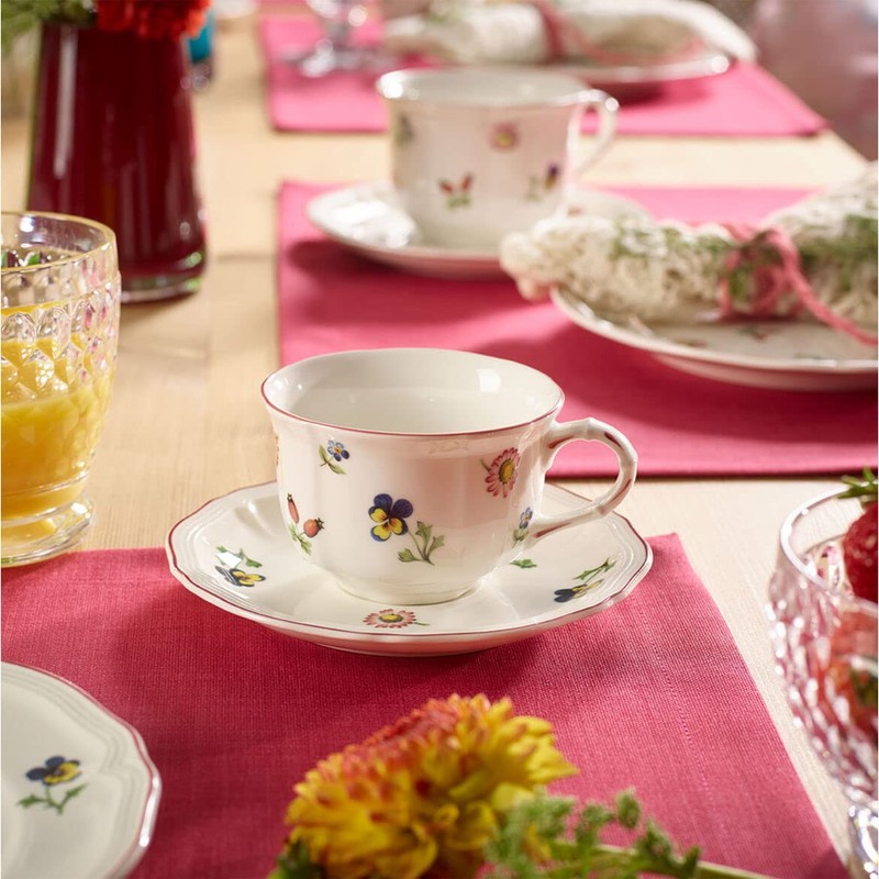 Villeroy & Boch Petite Fleur Teetasse mit Untertasse 2tlg.