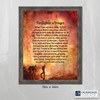 Crossroads Home Décor Fireman’s Prayer Picture Frame, Firefighter Decor, 2104BW