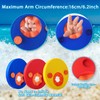Dischi da nuoto per bambini, 6 pezzi, con custodia, per