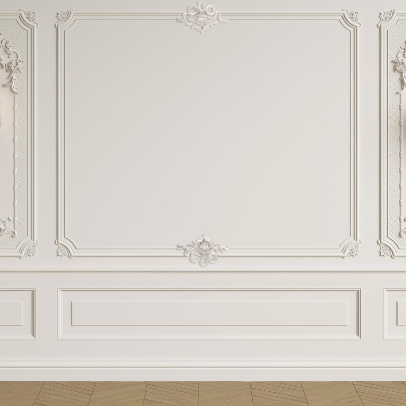 Pangda Corner Wall Molding French Style Wainscoting Panels Flora Moulding