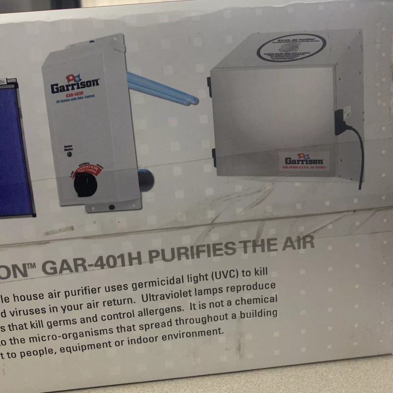Garrison Garrison GAR-401H Multivoltage UV Air Purifier 12 inch