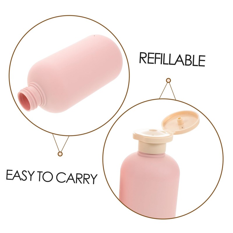 WOONEKY Boys and Girls Travel Containers 3pcs Squeeze Bottles Empty