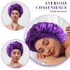 Abeillo Silk Sleep Bonnets for Women, 1PC Adjustable Satin Night