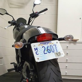 xitomer Fender Eliminator, Tail Tidy Fit for Vulcan s 2015-2023 / Vulcan Café 2018-2023 / Vulcan S ABS 2015-2023 / Vulcan S Cafe ABS 2016-2023, with LED Tail light