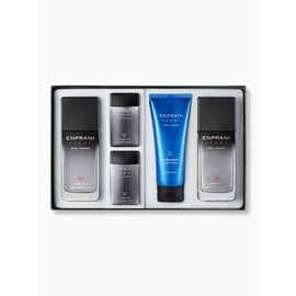 Enprani [Enprani] Homme V Perfection Special For Men 3-Piece Limited Set (Skin + Lotion + Cleansing Foam), 1 Set / [엔프라니] 옴므 브이 퍼펙션 스페셜 포맨 3종 한정세트 스킨+로션+클렌징폼, 1세트