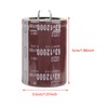 2pcs Audio 63V 12000uf Filter HIFI Electrolytic Capacitor 35*50mm for