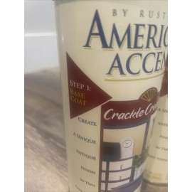 Rust-Oleum Vintage 1997 American Accents Rust-Oleum crackle creations Custom Paint Step 1 &