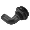 Marine Thru Hull Connector Leakproof Ergonomic Reliable Rugged 90° Thru