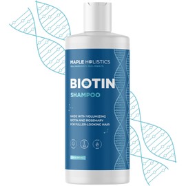 Biotin Shampoo – B-Complex Hair Growth & Anti-Hair Loss Formula with Zinc, Tea Tree, Jojoba & Argan Oil. Thicker, Fuller Hair & Anti-Dandruff. 8 oz.