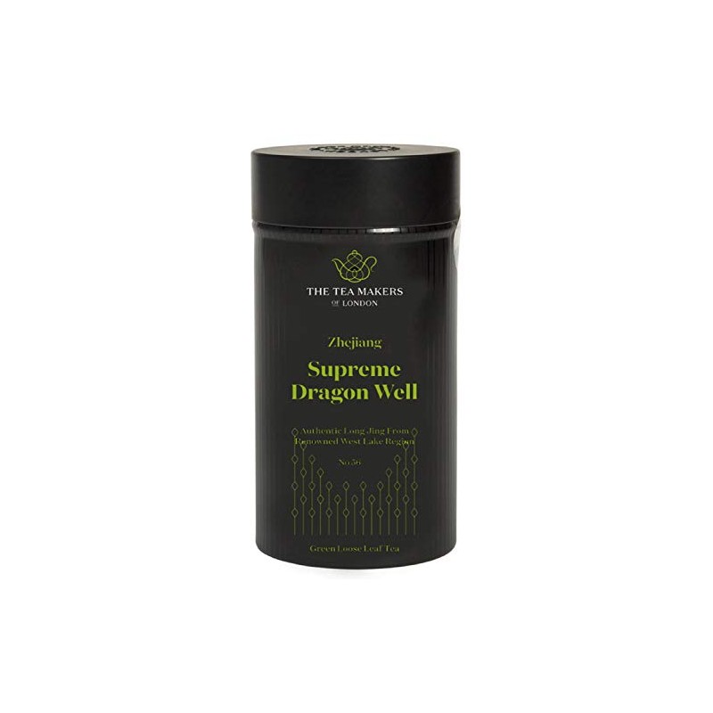 Supreme Long Jing (Dragon Well) Green Tea (100g Caddy)