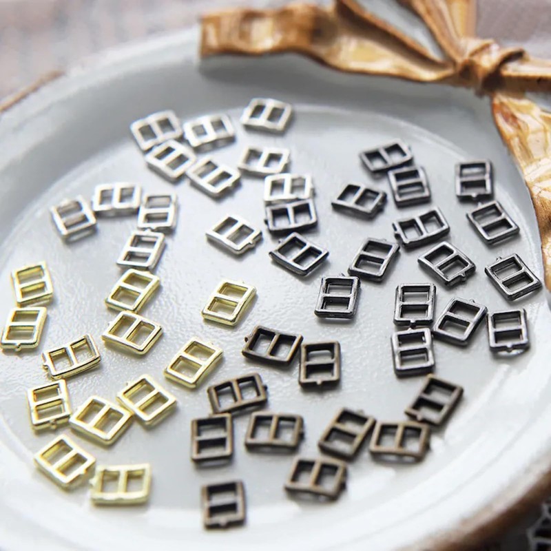 3mm / 0.12 inches (Inner Diameter) Super Tiny Buckles, Doll