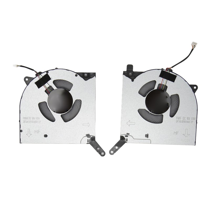 Laptop Cooling Fan 4Pin Power Metal ABS Light Weight Stable