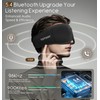 Sleep Mask with Headphones Bluetooth 5.4, TOPOINT 3D Eye Mask
