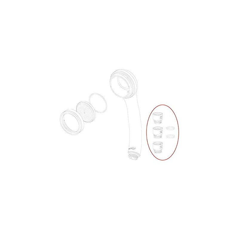 Takagi Shower Head Adapter Set