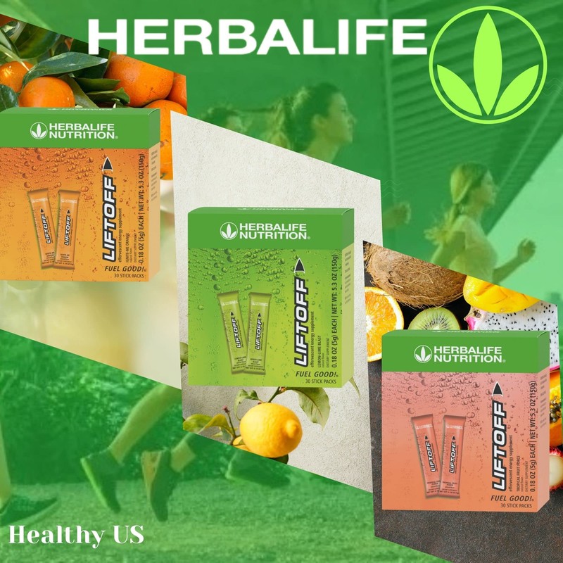 HERBALIFE Liftoff Pomegranate-Berry Burst 30 Tablets