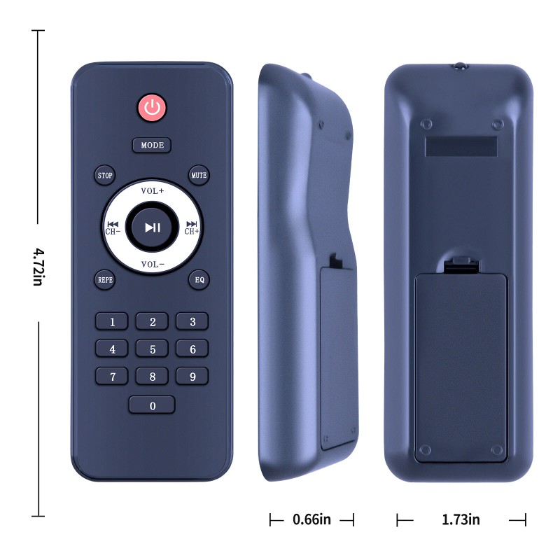 TCNOUMT Remote Control For PRORECK Club 3000 Portable Powered PA
