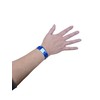 J&R Wristbands Vinyl Wristband 100-Piece Set (Blue)