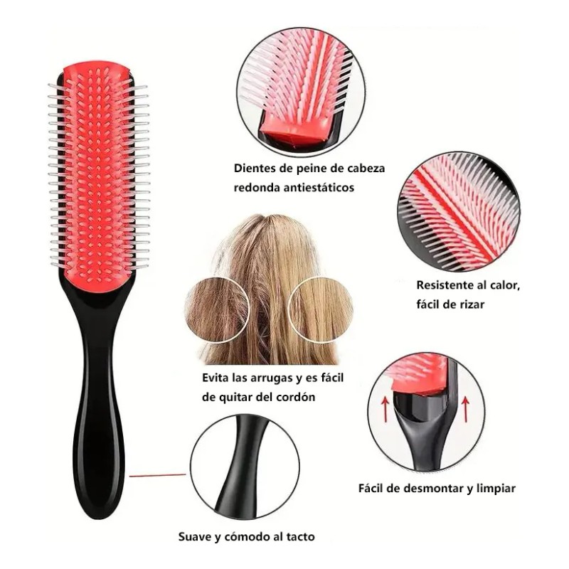 10 Kit Peines Regadera Pinzas De Cabello De Peines Cepillo