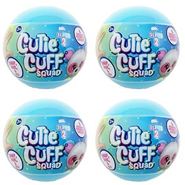 Cutie Cuff Squad Series 2 Slap Bands - Lot of 4 Blind Capsules