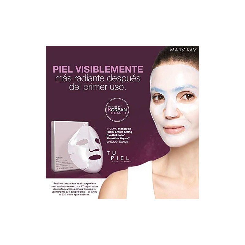 Mascarilla Facial Efecto Lifting Bio-Cellulose Timewise Repair