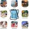 Kikerike Backpack Stool Cooler Chair Heavy Duty 300 LBS Max
