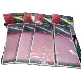 Unbranded Clearwater Beach Florida Magnetic Notepads Set With Pen 4 Pads