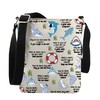 Aquarium Life Gift Sharks Lover Crossbody Bag Marine Biologist Gift