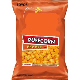 Puffcorn Snacks, Cheese, 4.25 Ounce (Pack of 4)