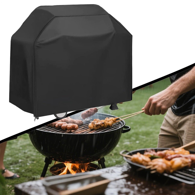 BBQ Covers for Outside - BBQ Cart Cover,Waterproof Anti-UV Protector