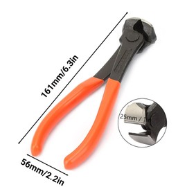 6'' End Cutter Pliers Steel Fixers Pincer End Cutting Pliers Wire Steel Fixers Pincer Cable Cutting Nippers Nips Cutter