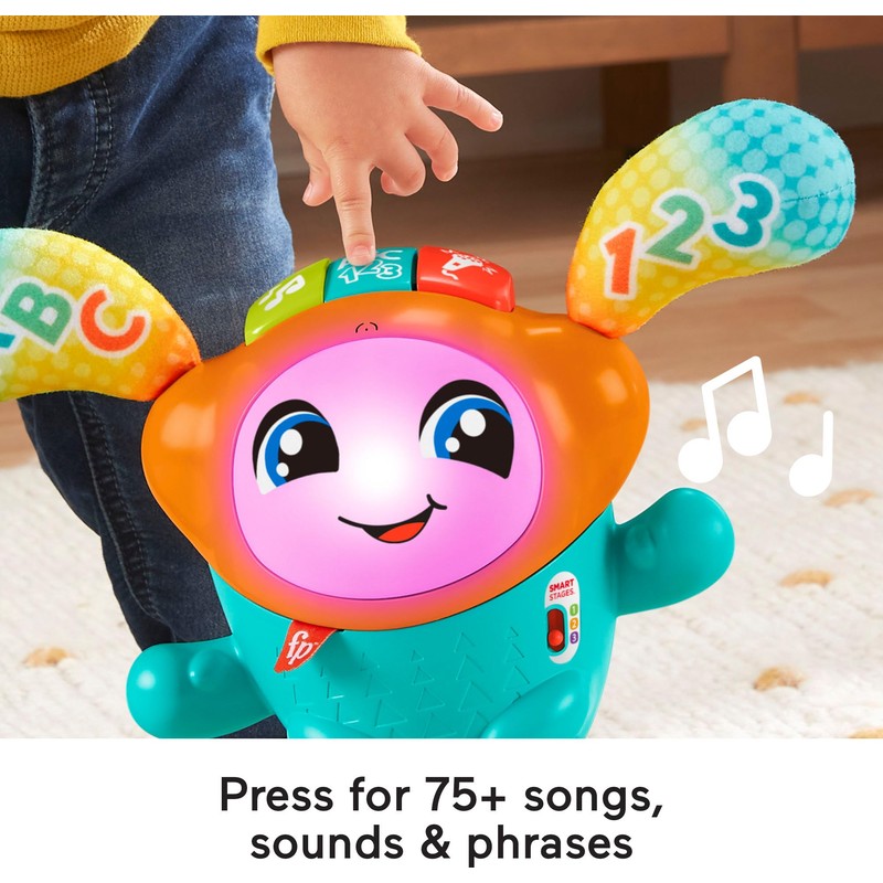 Fisher-Price Baby & Toddler Learning Toy DJ Bouncin’ Beats with