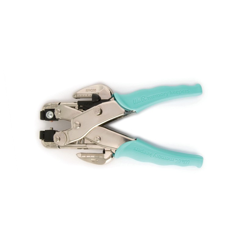 We R Memory Keepers hole punch &eyelet setter, Blue