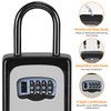 Portable Key Lock Box, Upgrade Clearly Visible Numbers, Lock Box