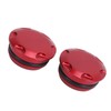 2Pcs Frame Hole Plug Cap Cover Aluminum Alloy Decorative Frame
