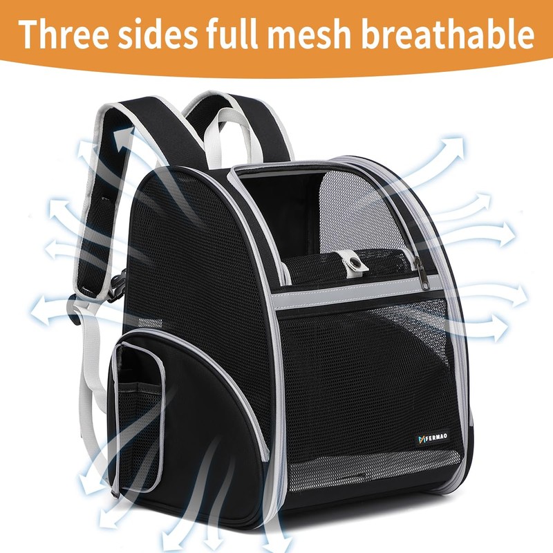 Cat Backpack Carrier for Small Dogs and Medium cat Puppy